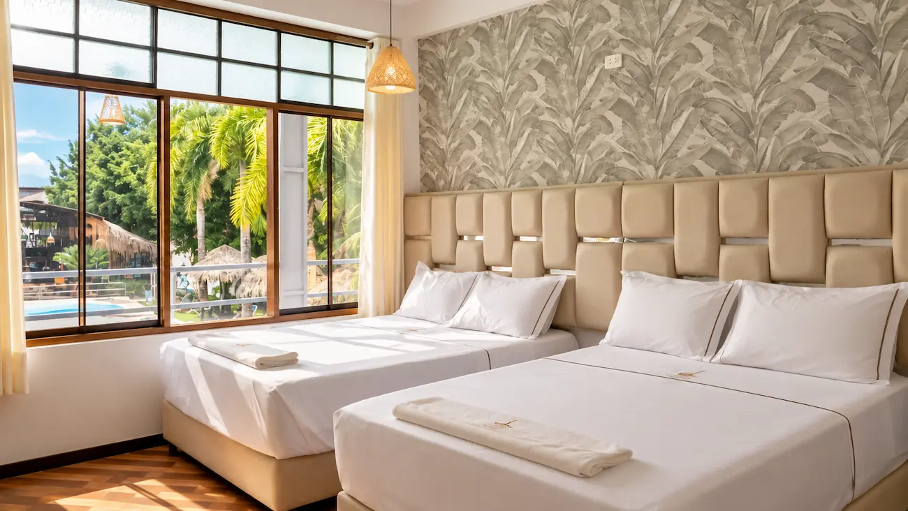 Habitación Doble Hotel Rancho Roma
